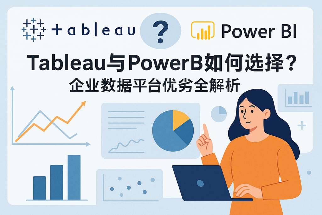 Tableau与Power BI如何选择？企业数据平台优劣全解析